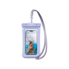 Чехол водонепроницаемый универсальный SPIGEN A610 UNIVERSAL WATERPROOF FLOAT CASE AQUA BLUE