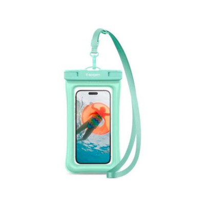 Чехол водонепроницаемый универсальный SPIGEN A610 UNIVERSAL WATERPROOF FLOAT CASE MINT