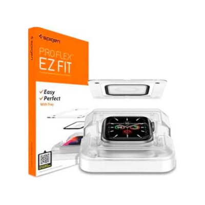 Защитное стекло гибридное SPIGEN PROFLEX ”EZ FIT” для APPLE WATCH 4/5/6/SE (40MM)