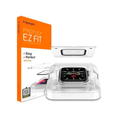 Защитное стекло гибридное SPIGEN PROFLEX ”EZ FIT” для APPLE WATCH 4/5/6/SE (44MM)