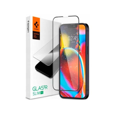 Защитное стекло SPIGEN GLASS FC для IPHONE 13 MINI BLACK