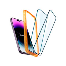 Защитное стекло SPIGEN ALM GLASS FC 2шт для IPHONE 14 PRO MAX BLACK