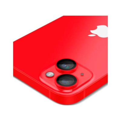 Защитное стекло SPIGEN OPTIK.TR ”EZ FIT” CAMERA PROTECTOR 2шт для IPHONE 14 / 14 PLUS / 15 / 15 PLUS RED