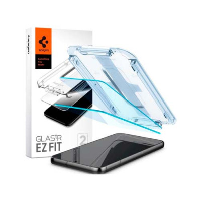 Защитное стекло SPIGEN GLAS.TR ”EZ FIT” 2шт для GALAXY S23 CLEAR