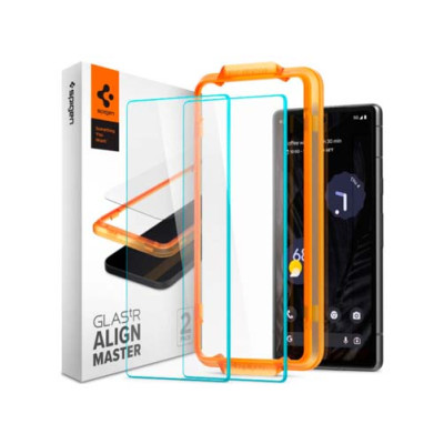 Защитное стекло SPIGEN ALM GLAS.TR 2шт для GOOGLE PIXEL 7A CLEAR