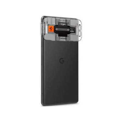 Защитное стекло SPIGEN OPTIK.TR ”EZ FIT” CAMERA PROTECTOR 2шт для GOOGLE PIXEL 7A BLACK
