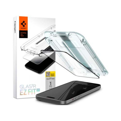 Защитное стекло SPIGEN GLAS.TR ”EZ FIT” FC для IPHONE 15 BLACK
