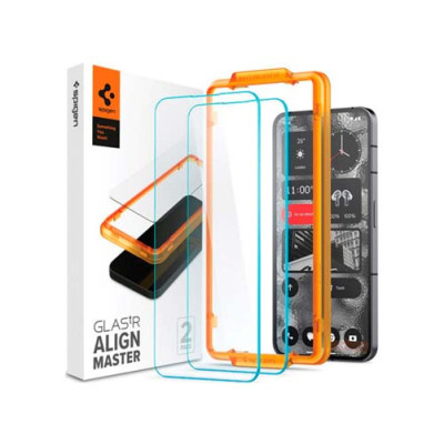 Защитное стекло SPIGEN ALM GLAS.TR 2шт для NOTHING PHONE 2 CLEAR