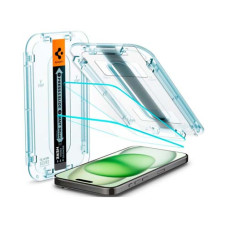 Защитное стекло SPIGEN GLAS.TR ”EZ FIT” для IPHONE 15 PLUS PRIVACY