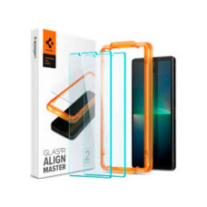 Защитное стекло SPIGEN ALM GLAS.TR 2шт для SONY XPERIA 5 V CLEAR