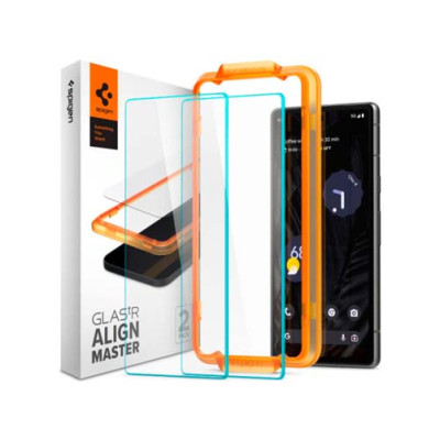 Защитное стекло SPIGEN ALM GLAS.TR 2шт для GOOGLE PIXEL 8 CLEAR