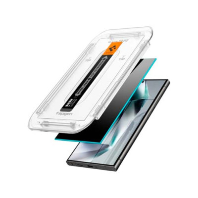 Защитное стекло SPIGEN GLAS.TR ”EZ FIT” 2шт для GALAXY S24 ULTRA PRIVACY