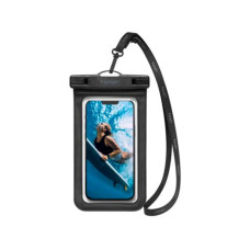 Чехол водонепроницаемый универсальный SPIGEN A601 UNIVERSAL WATERPROOF CASE BLACK