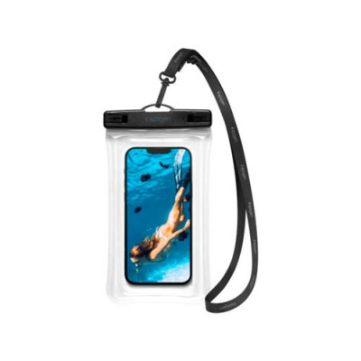 Чехол водонепроницаемый универсальный SPIGEN A610 UNIVERSAL WATERPROOF FLOAT CASE CRYSTAL CLEAR