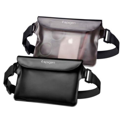 Сумка поясная водонепроницаемая SPIGEN A620 UNIVERSAL WATERPROOF WAIST BAG 2шт BLACK