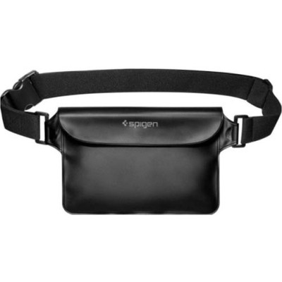 Сумка поясная водонепроницаемая SPIGEN A620 UNIVERSAL WATERPROOF WAIST BAG BLACK