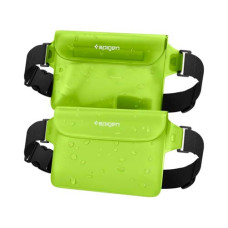 Сумка поясная водонепроницаемая SPIGEN A620 UNIVERSAL WATERPROOF WAIST BAG 2шт CACTUS GREEN