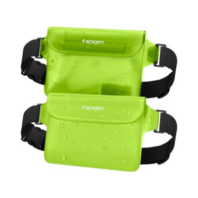 Сумка поясная водонепроницаемая SPIGEN A620 UNIVERSAL WATERPROOF WAIST BAG 2шт CACTUS GREEN