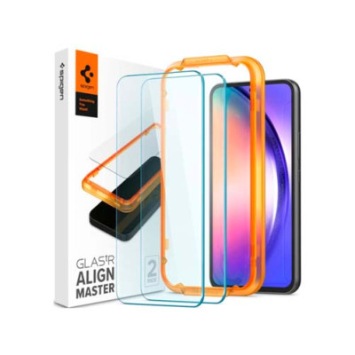 Защитное стекло SPIGEN ALM GLAS.TR 2шт для GALAXY A54 5G CLEAR