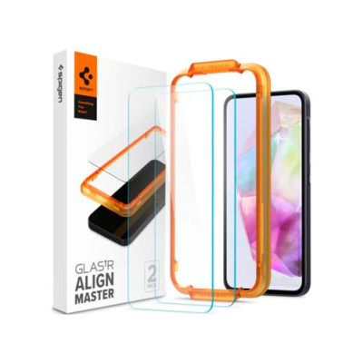 Защитное стекло SPIGEN ALM GLAS.TR 2шт для GALAXY A35 5G CLEAR