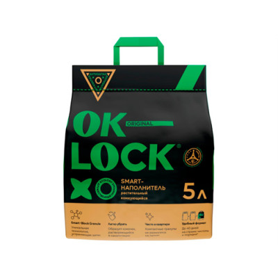 Наполнитель Ok-Lock растительный 5л
