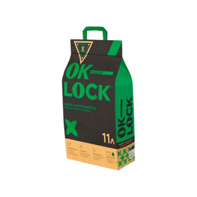 Наполнитель Ok-Lock растительный 11л