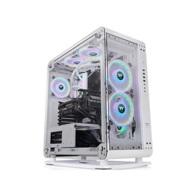 Корпус для компьютера Thermaltake Core P6 TG белый без БП ATX 18x120mm 12x140mm 2xUSB2.0 2xUSB3.0 audio bott PSU