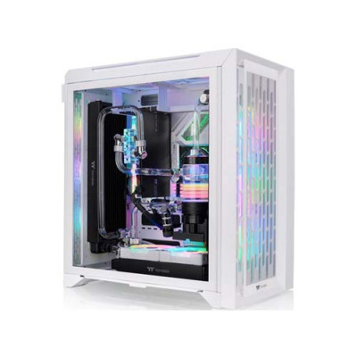 Корпус для компьютера Thermaltake CTE C700 TG ARGB белый без БП ATX 3x140mm 2xUSB3.0 audio bott PSU