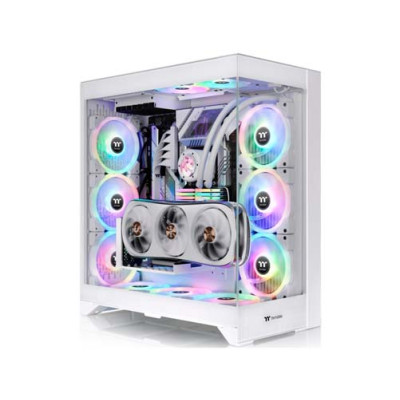 Корпус для компьютера Thermaltake CTE E600MX белый без БП E-ATX 3x140mm 2xUSB3.0 audio bott PSU