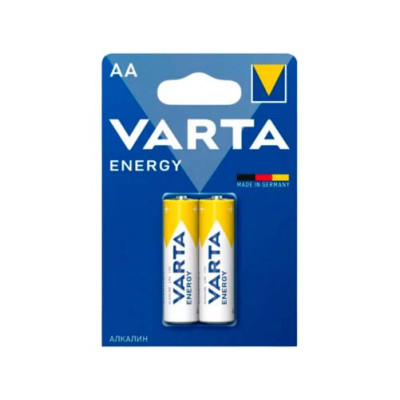 Элемент питания алкалиновый VARTA Energy AA (Blister 2шт)