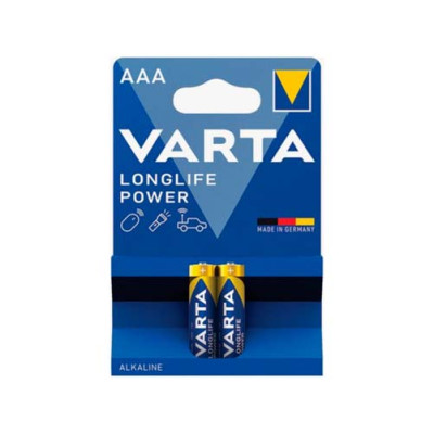 Элемент питания алкалиновый VARTA Longlife Power AAA (Blister 2шт) Элемент питания алкалиновый VARTA Longlife Power AAA (Blister 2шт)