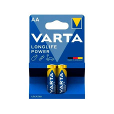 Элемент питания алкалиновый VARTA Longlife Power AA (Blister 2шт)