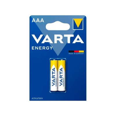 Элемент питания алкалиновый VARTA Energy AAA (Blister 2шт)