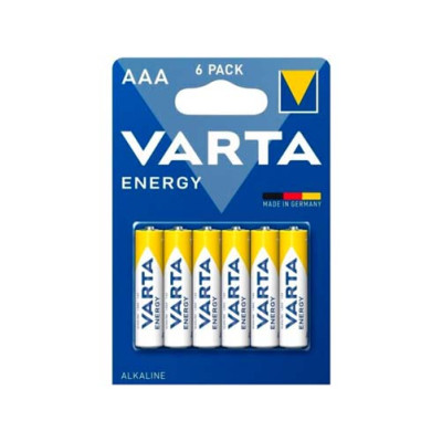 Элемент питания алкалиновый VARTA Energy AAA (Blister 6шт)