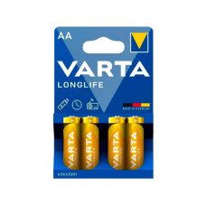Элемент питания алкалиновый VARTA Longlife AA (Blister 4шт)