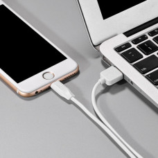 Кабель hoco. X1 Rapid lightning 1M белый