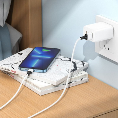 Кабель BOROFONE BX84 Micro белый