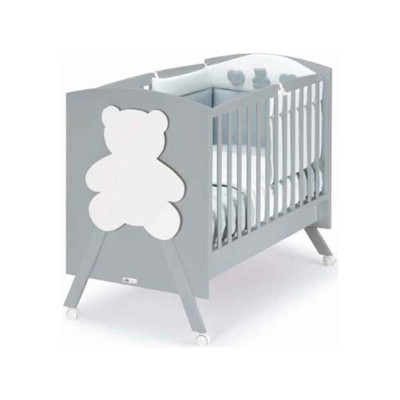 Кроватка детская CAM LETTINO ORSO, POLLY (группа 0/3), серый