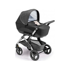 Коляска CAM TRIS SMART (3 в 1), группа 0/4 (0-22кг), черный медвежонок