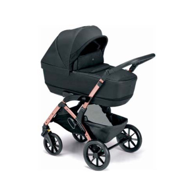 Коляска CAM TRIO DINAMICO ROVER (3 в 1), группа 0/3 (0-15кг), черный-розовый