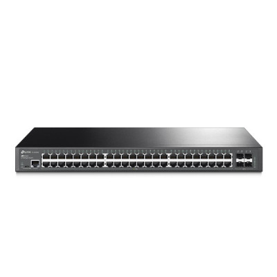 JetStream управляемый коммутатор уровня 2+ на 48 гигабитных портов и 4 гигабитных uplink-порта TP-Link TL-SG3452